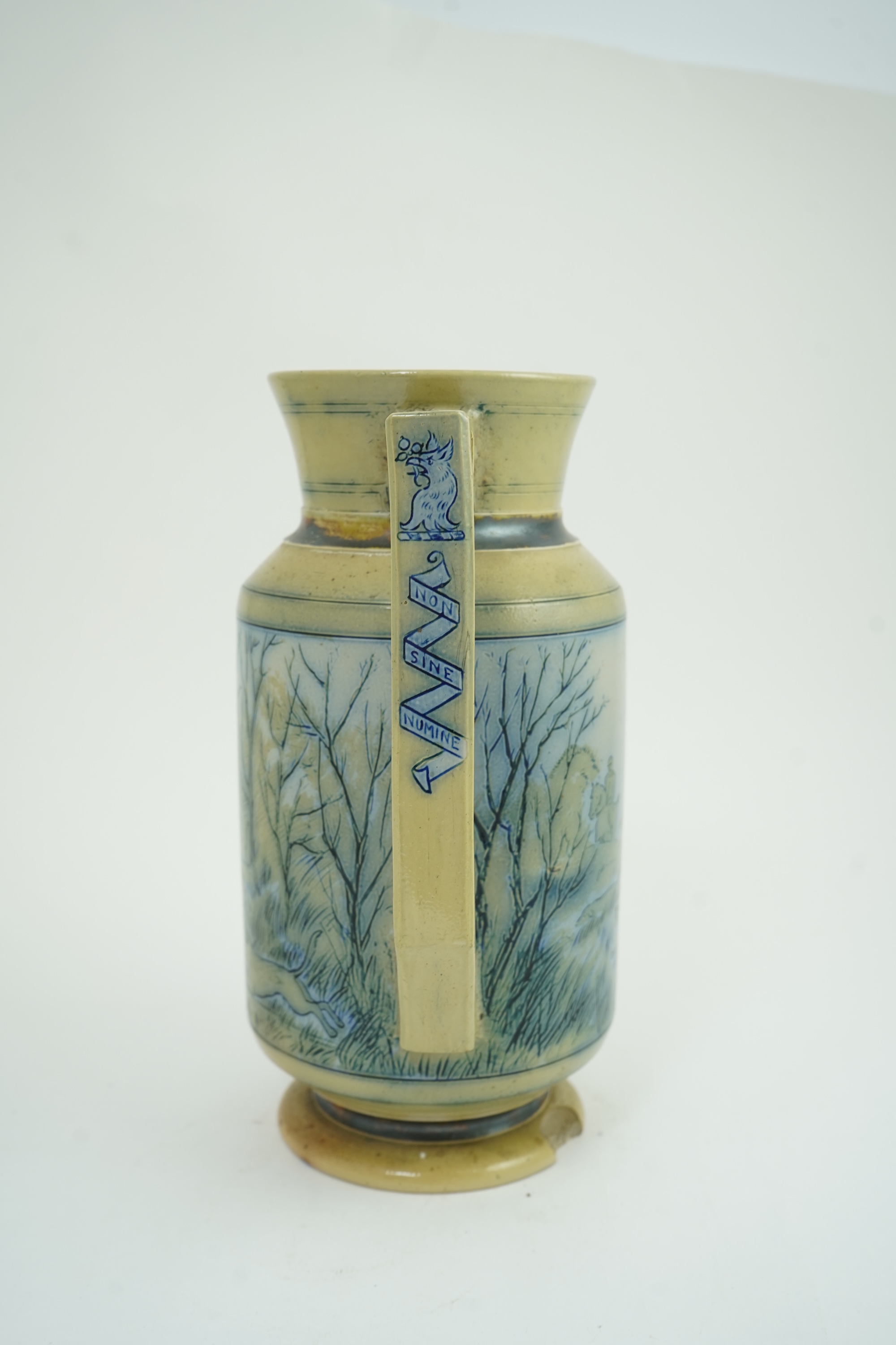 Robert Wallace Martin for Martin Brothers: A large stoneware ewer